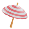 3d parasol illustration