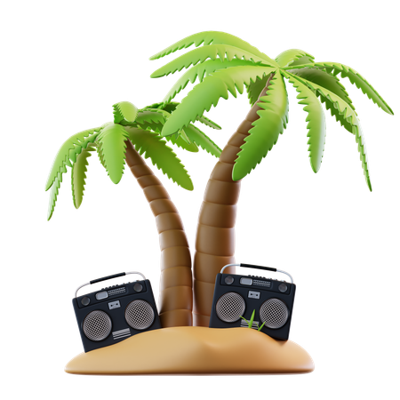 Beach Party  3D Icon