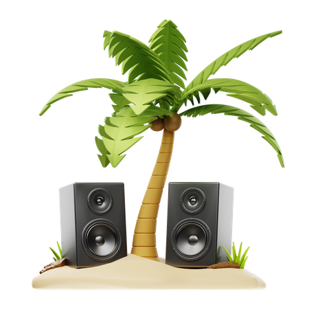 Beach Party  3D Icon