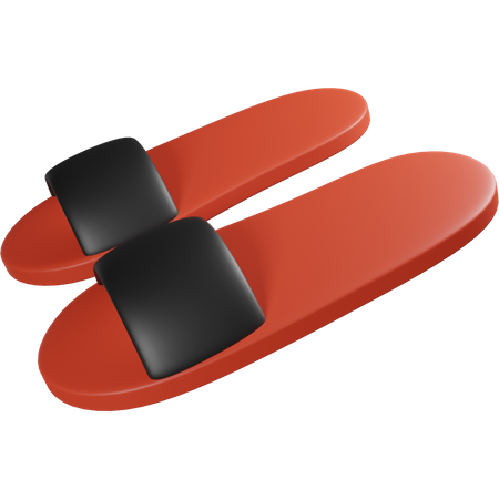 Beach Sandals  3D Icon