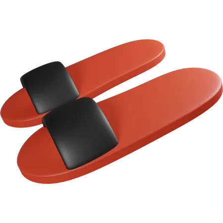 Beach Sandals  3D Icon