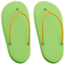 sandal 3d logo