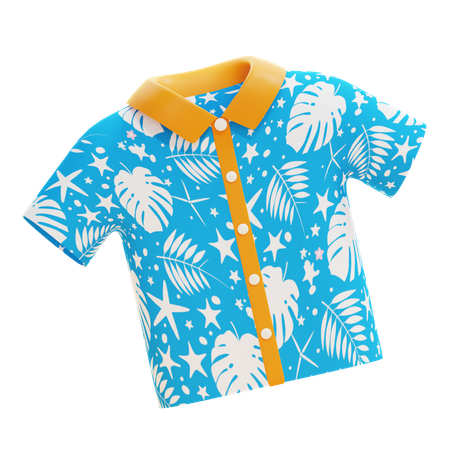 Beach Shirt  3D Icon