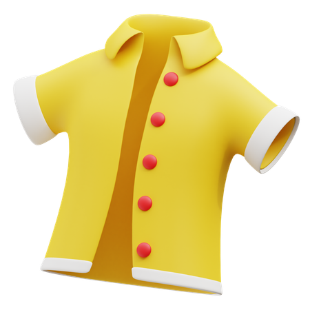 Beach Shirt  3D Icon