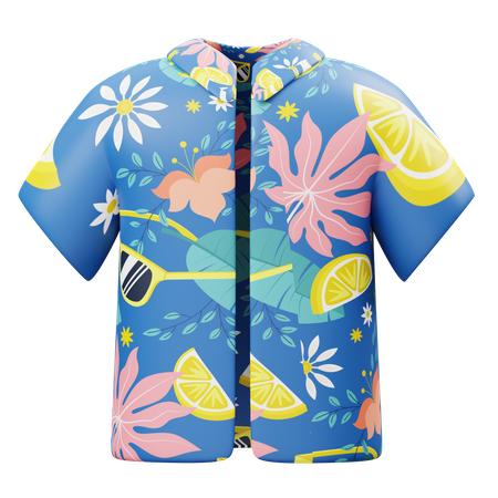 Beach Shirt  3D Icon