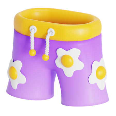Beach Shorts  3D Icon