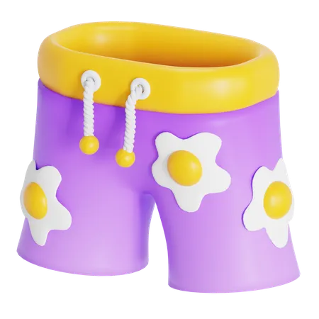 Beach Shorts  3D Icon