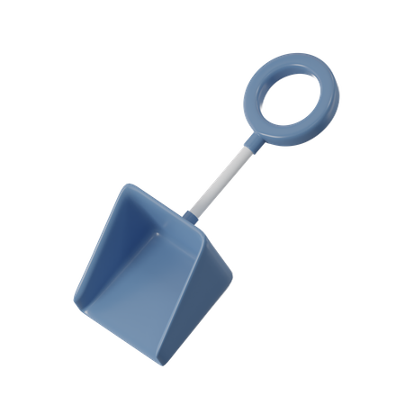 Beach Shovel  3D Icon