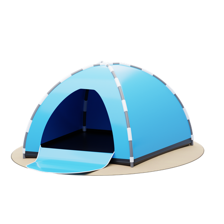 Beach Tent  3D Icon