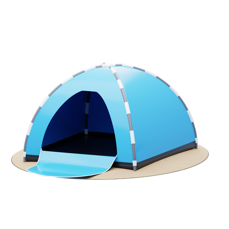 Beach Tent  3D Icon