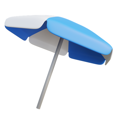 비치 파라솔  3D Icon