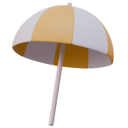 Beach Umbrella  3D Icon