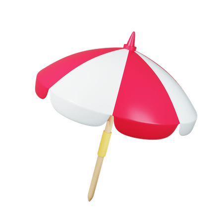 Beach Umbrella  3D Icon