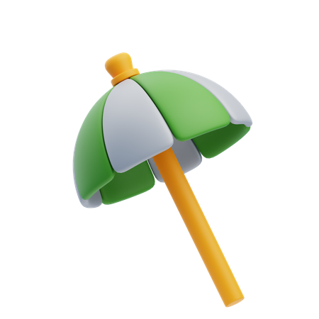 Beach Umbrella  3D Icon