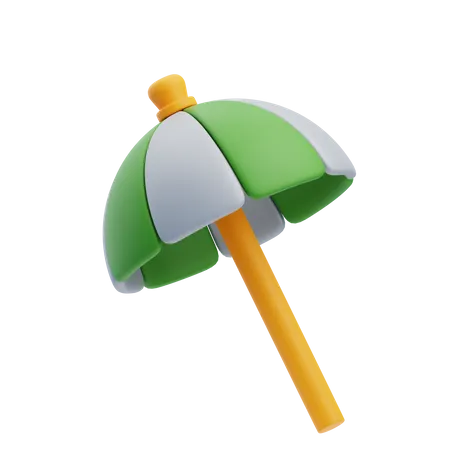 Beach Umbrella  3D Icon