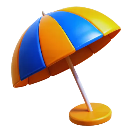 Beach Umbrella  3D Icon