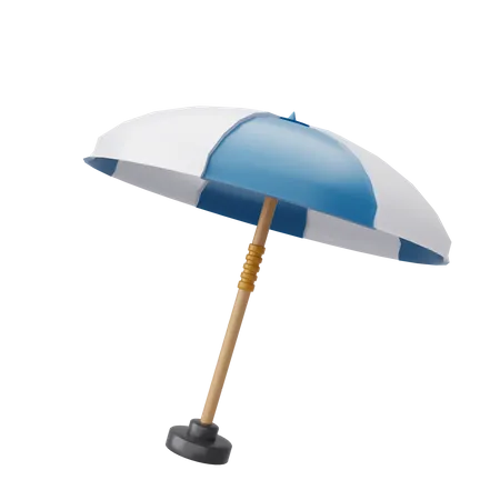 Beach Umbrella  3D Icon