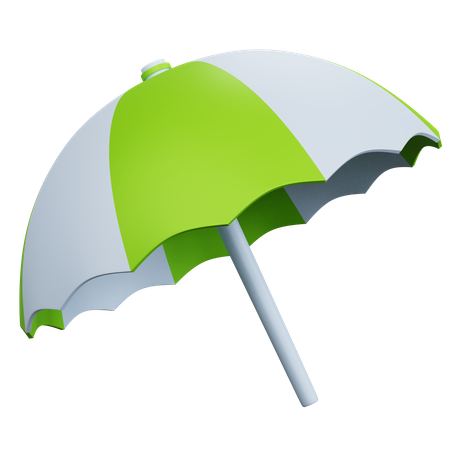 Beach Umbrella  3D Icon