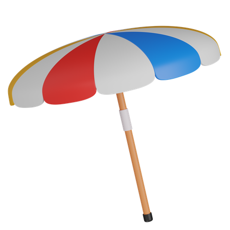 Beach Umbrella  3D Icon