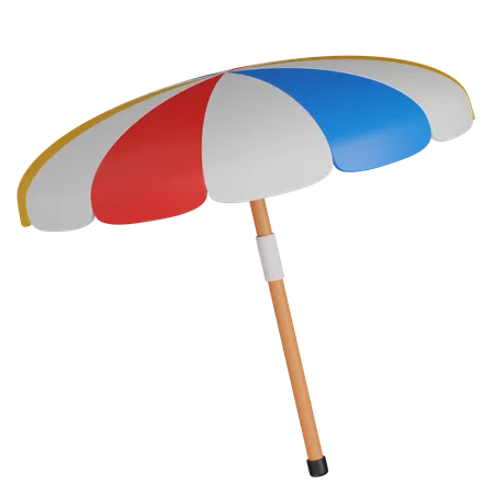 Beach Umbrella  3D Icon