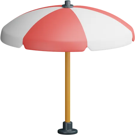 Beach Umbrella  3D Icon