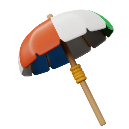 Beach Umbrella  3D Icon