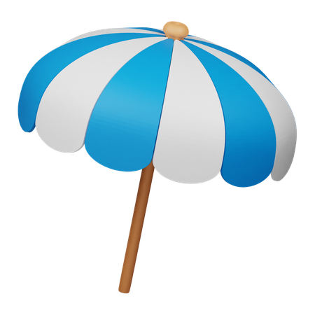 Beach Umbrella  3D Icon