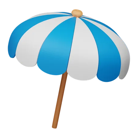 Beach Umbrella  3D Icon