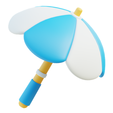 Beach Umbrella  3D Icon