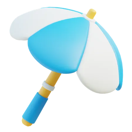 Beach Umbrella  3D Icon