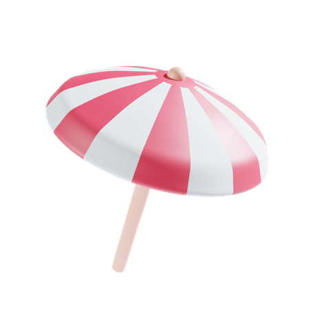 Beach Umbrella  3D Icon