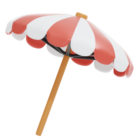 BEACH UMBRELLA  3D Icon