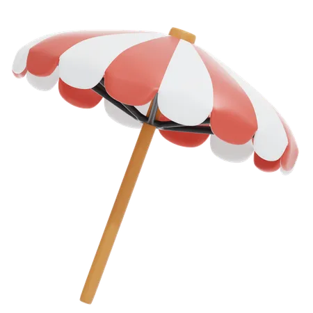 BEACH UMBRELLA  3D Icon