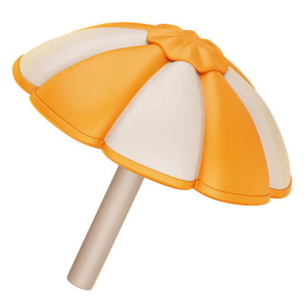 Beach Umbrella  3D Icon