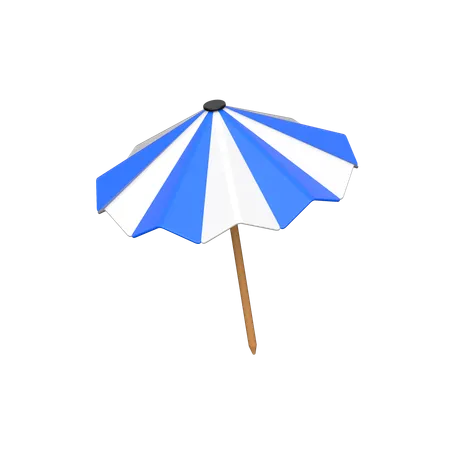 Beach Umbrella  3D Icon