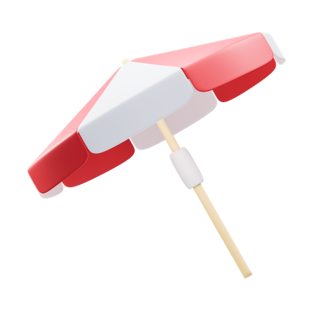 Beach Umbrella  3D Icon