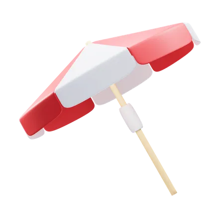 Beach Umbrella  3D Icon