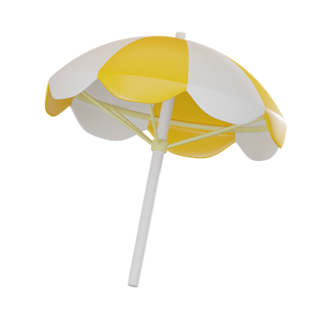 Beach Umbrella  3D Icon