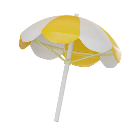 Beach Umbrella  3D Icon