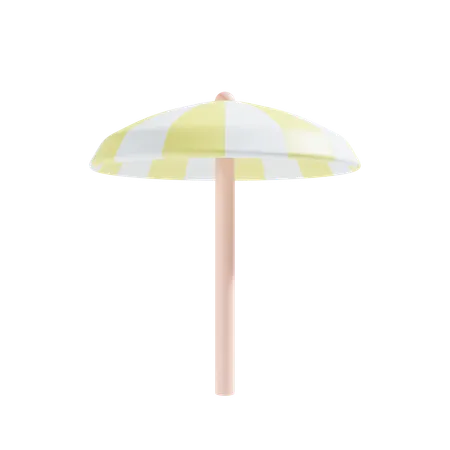 Beach Umbrella  3D Icon