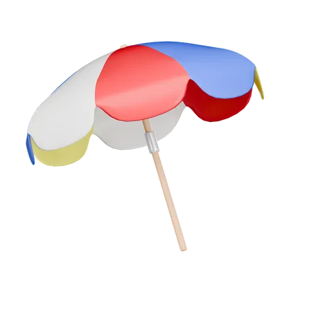 Beach Umbrella  3D Icon