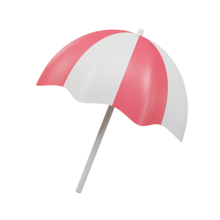 Beach Umbrella  3D Icon