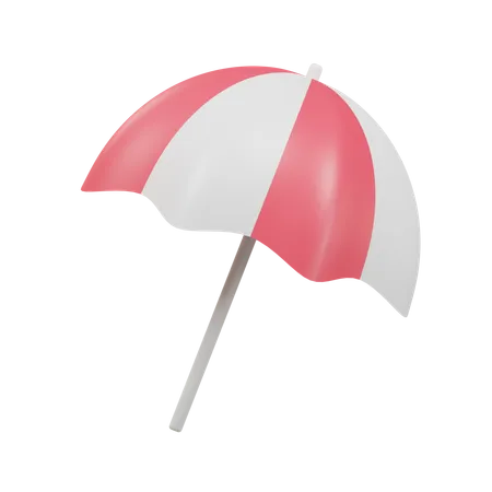 Beach Umbrella  3D Icon