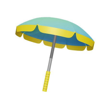 Beach Umbrella  3D Icon