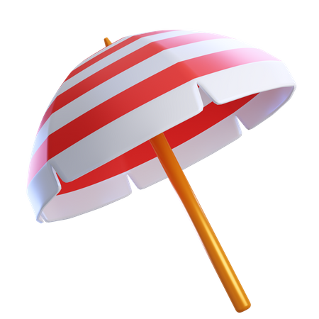 Beach Umbrella  3D Icon