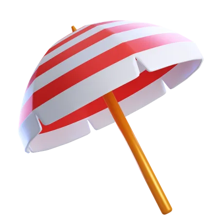 Beach Umbrella  3D Icon