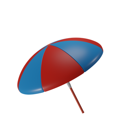 Beach Umbrella  3D Icon