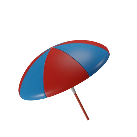 Beach Umbrella  3D Icon