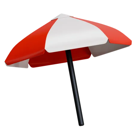 Beach Umbrella  3D Icon