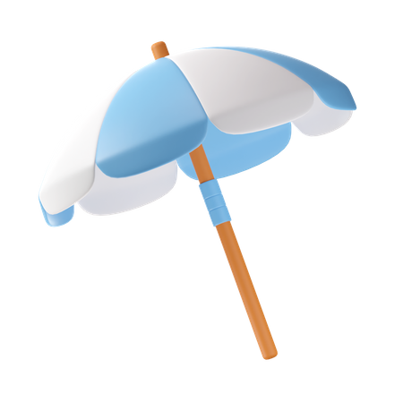 Beach Umbrella  3D Icon